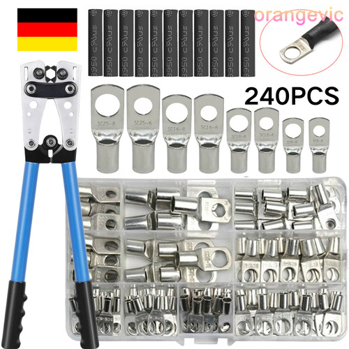 240 stk rohrkabelschuhe set - stk,