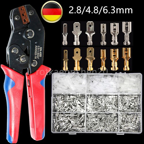900 tlg flachstecker - 900-tlg, set