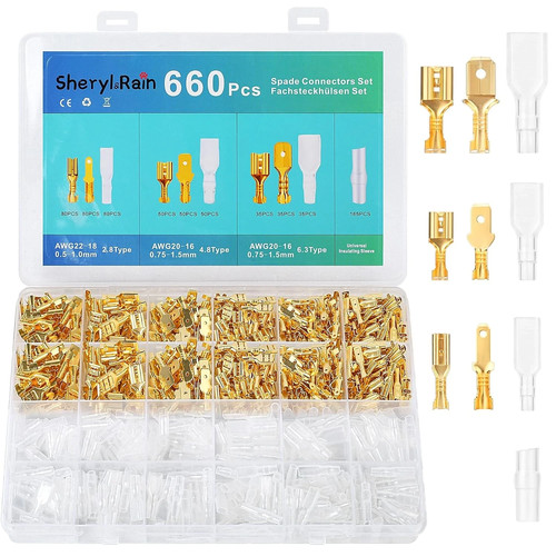 660 stück kabelschuhe - 660, set